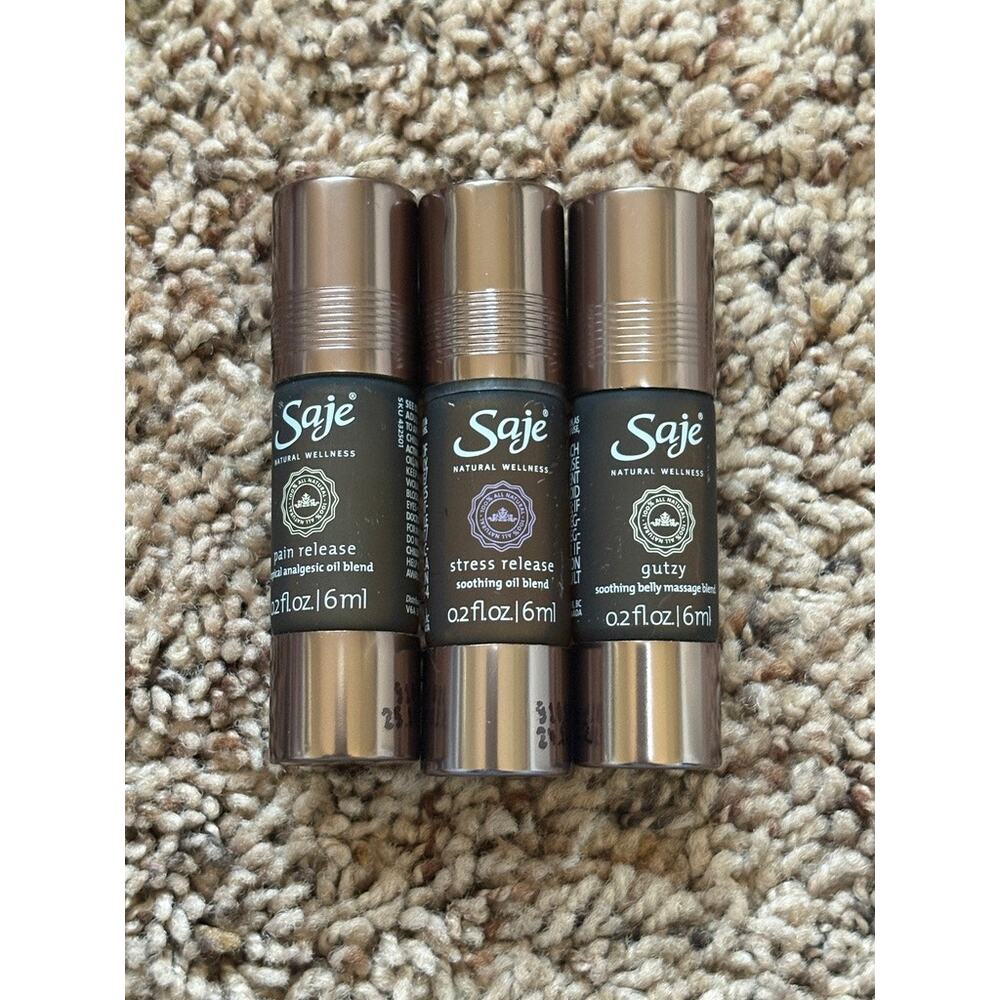 Saje Natural Wellness Pocket Farmacy Physical Edition Essential Oil Kit & Case